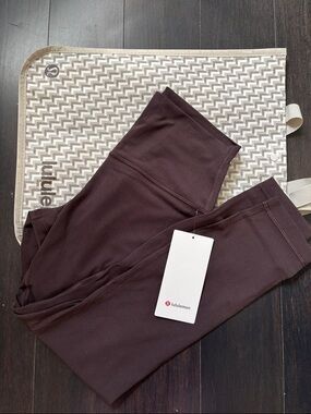 LULULEMON ALIGN HR LEGGINGS 25” in SEQUOIA SZ 8 NWT